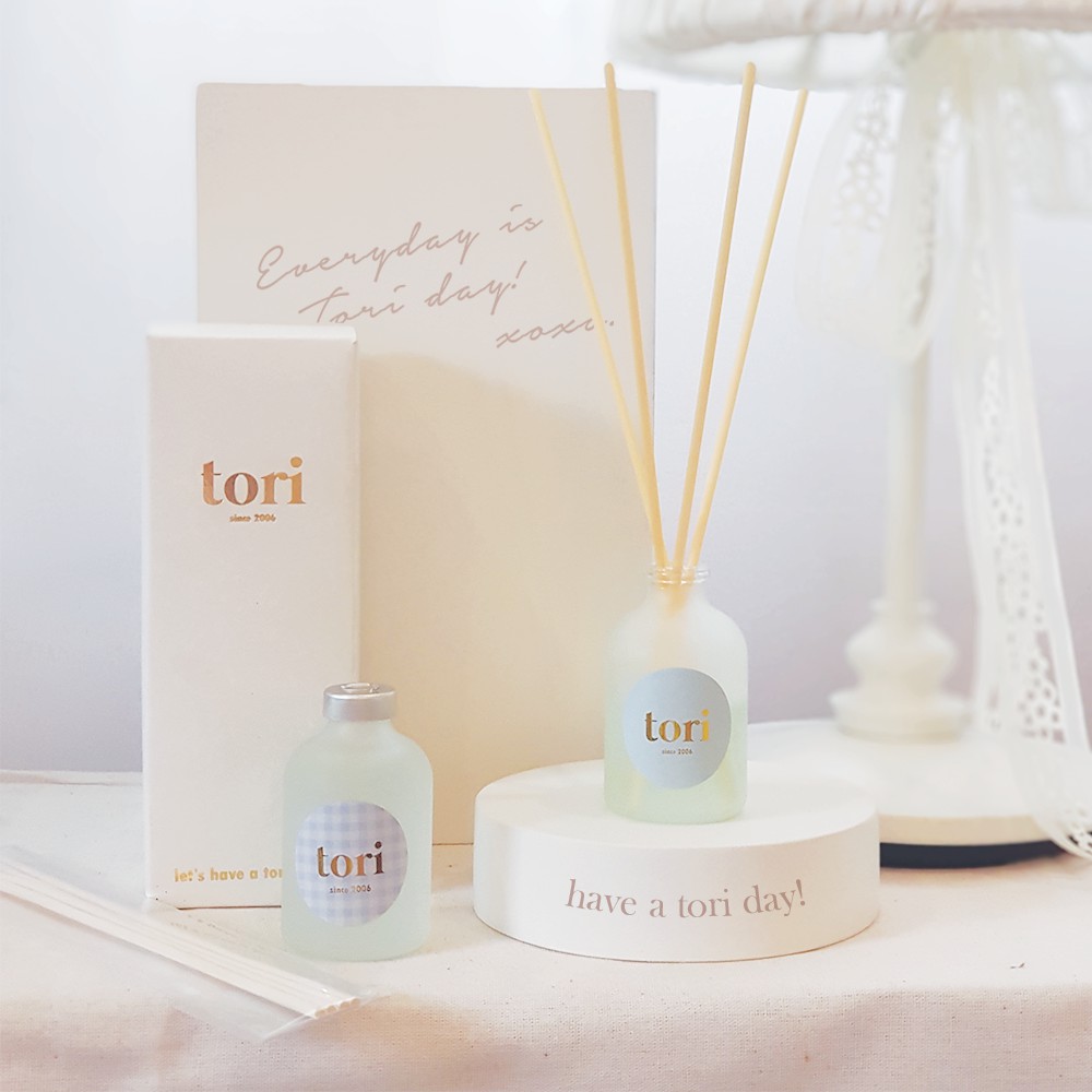 TORIAROMA | รุ่น Dusty SS - ใหม่! เซ็ทก้านไม้หอมในบ้าน รุ่นกระทัดรัด แต่ใช้ได้นานนนนน หอมปังเหมือนเคย น่ารักสุดๆ 50ml.