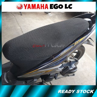 Cm+motor YAMAHA Ego LC ผ้าคลุมเบาะนั่ง Sarung Kusyen 3D Jaring Motosikal ไซซ์ L