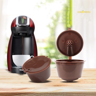 Les- ถ้วยแคปซูลกรองกาแฟเปล่า สําหรับ Dolce Gusto 1 3 6 ชิ้น