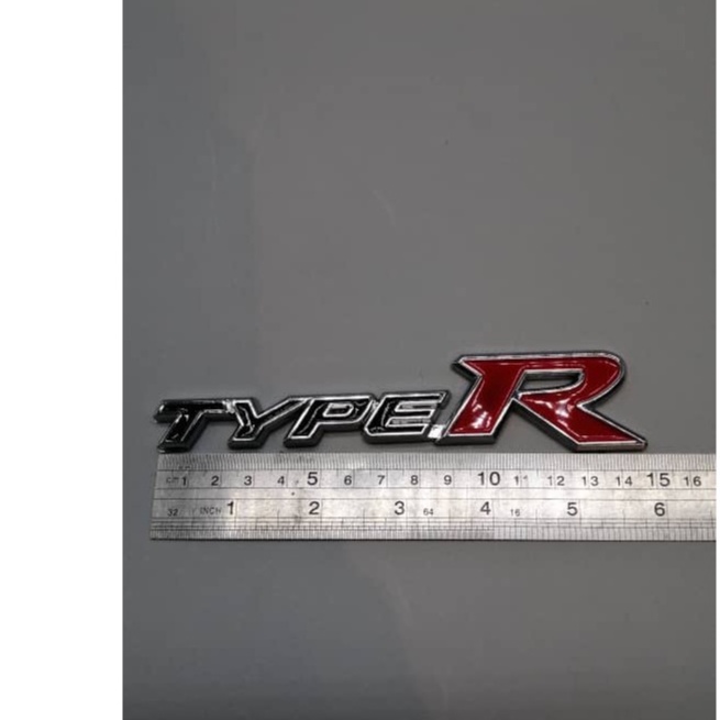 TYPE R โลโก้สัญลักษณ์ Honda TypeR VTEC Civic FD2R FD honda civic fd