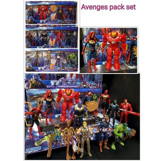 พร้อมส่ง  โมเดล Avengers pack set 13 ตัว