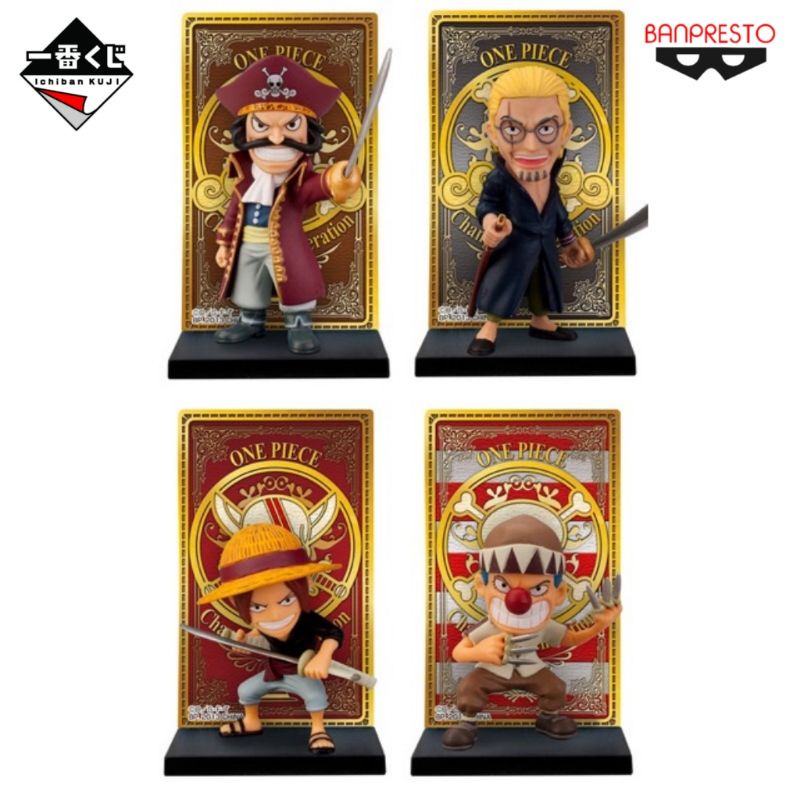 วันพีช One Piece The Change Of Generation - Ichiban Kuji WCF Onepiece Gold Roger, Shanks, Buggy, แชง