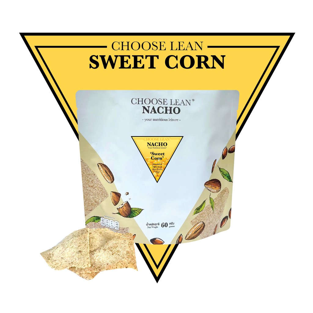 (052) Choose Lean Nacho Sweet Corn (ชูสลีน นาโช่ รสสวีท คอร์น)