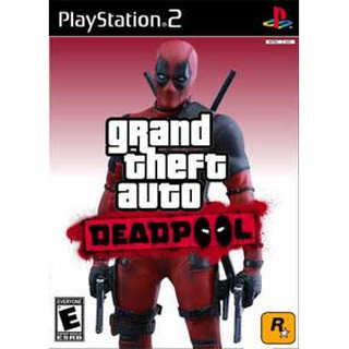 แผ่นเกมส์PS2 GTA San Andreas:Deadpool ps2 เกมเพล2 gta deadpool ps2