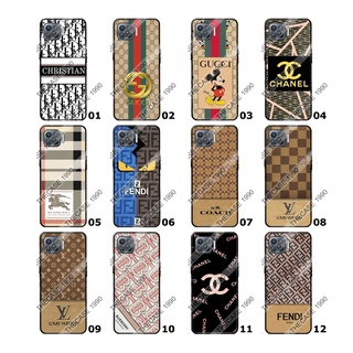 เคสสกรีน  OPPO A93 F17 Pro Reno 4F Reno 4 lite (ใช้เคสเดียวกัน) รวมลาย แบรนด์เนม