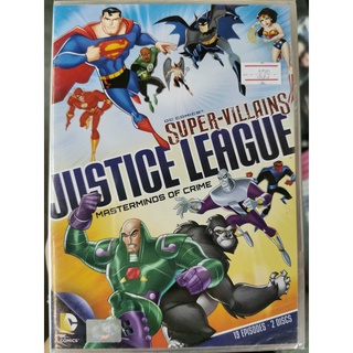 DVD 2 Disc : Justice League: Masterminds of Crime จัสติซ ลีก รวมพลวายร้ายมหากาฬ