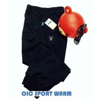 Oic sport กางเกงวอร์มเด็กเล็ก-เด็กโต 111 ขายาว สีดำ/กรมท่า/ขาว SS-3XL