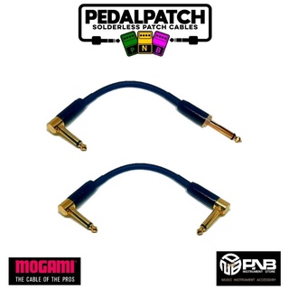 PEDAL PATCH CABLE  สายพ่วงเอฟเฟค  รุ่น  POLE PLUG  ใช้สายสัญญาณเสียง MOGAMI 2524  สามารถเลือกความยาวได้