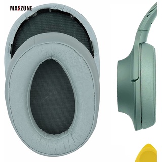 Maxzone แผ่นหนังหูฟังสํารองเปลี่ยนสําหรับ Sony Mdr-100A Mdr-100Aap Mdr-H600A