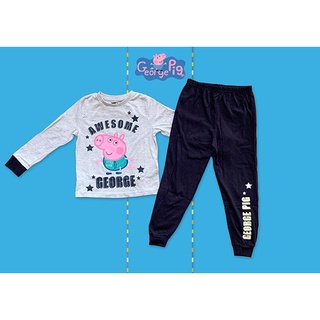 ✅ [7-8Y] George Pig Pyjamas Set ชุดนอน จอร์จ พิก