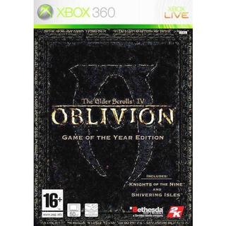 The Elder Scrolls 4 Oblivion xbox360 *มี2แผ่น* เลือกโซนPAL/NTSC-U แผ่นเกมXbox360 แผ่นไรท์สำหรับเครื่องที่แปลงแล้ว