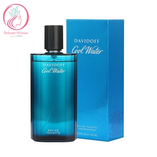 พร้อมส่ง😍Davidoff Cool Water For Men Eau De Toilette 125ml น้ำหอม/น้ำหอมสำหรับผู้ชาย