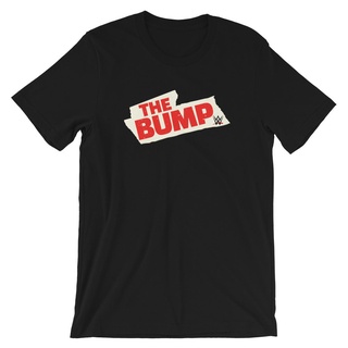 เสื้อยืดผ้าฝ้ายพิมพ์ลายแฟชั่น เสื้อยืด DIY WWE 2022 โลโก้ The Bump ใหม่ -=r