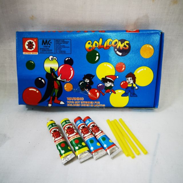 LADYBIRD BRAND BLOWING BALLONS 32PCS 童年