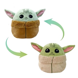 ตุ๊กตายัดนุ่น Yoda แบบพลิกกลับได้ สองด้าน ของเล่นสําหรับเด็ก DIY