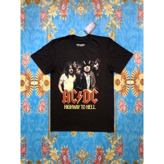 ผ้าฝ้าย 100%🎸AC/DC เสื้อวง AC/DC สินค้านำเข้า ลิขสิทธิ์แท้S-3XL