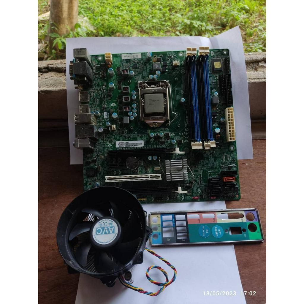 Mainboard (เมนบอร์ด) 1155 Acer  Veritron X4620G รุ่น B75H2-AM แถม CPU Pentium 630