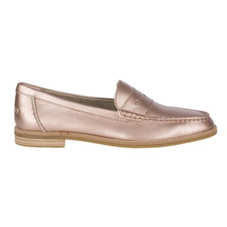 Sperry รุ่น Seaport Penny รองเท้าลำลองหนัง ผู้หญิง สี Rose Gold - STS83408