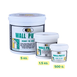 กาวโป๊วอุดรอย สีโป๊ว คมีโป๊ว อุดรอยร้าว รอยแตก Bosny Wall putty