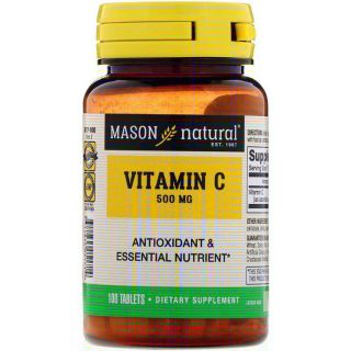 Mason Natural Vitamin C 500MG 100 Capsules