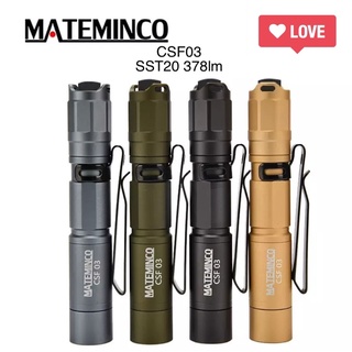 ไฟฉาย MATEMINCO CSF03 SST20 378lm