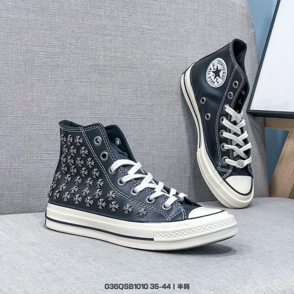 chrome heart x converse
