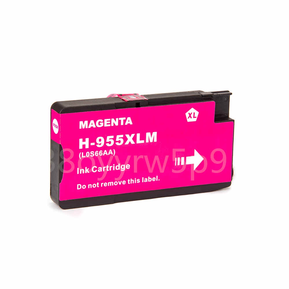 เข้ากันได้ HP 955XL หมึก HP 955 สีดำ HP955XL ตลับหมึกสำหรับ HP 7740 8210 8216 8710 8720 8725 8730 8740