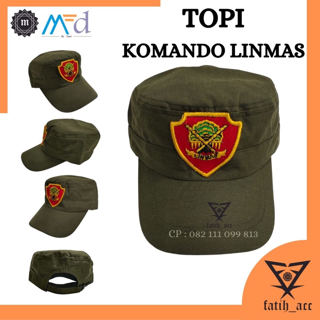 Mfd Commando Cap Cap หมวกสนาม หมวกคอมมานโด