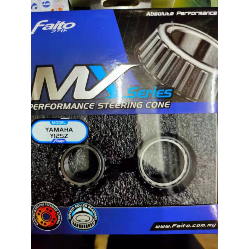 กรวยพวงมาลัย FAITO/AMGT (HONDA EX5/RS150/W125&YAMAHA Y15/N-MAX/R15/LC135)100% FAITO/AMGT ยี่ห้อ