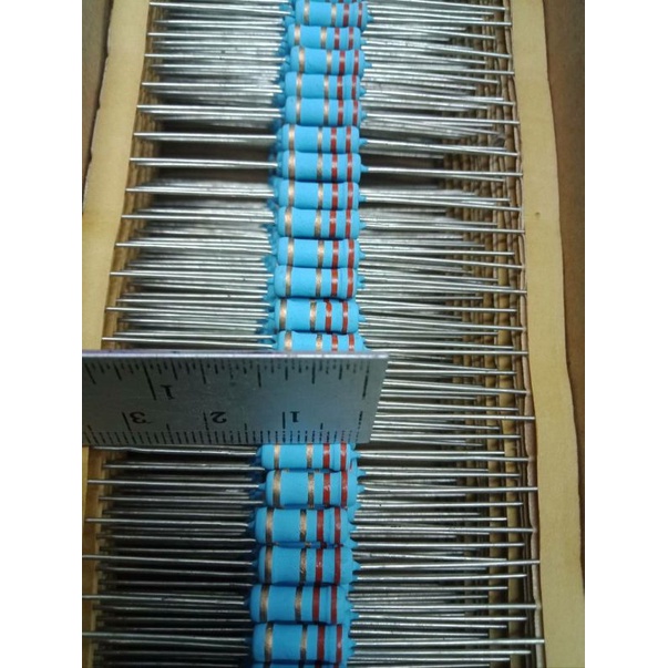 รีซิสเตอร์ 3.3R 2W R 3R3 2W Resistor 3.3E 2W Rญี่ปุ่น อย่างดี ตัวต้านทาน (แพ็ค20ตัว) 3.3โอห์ม 2W ตัว