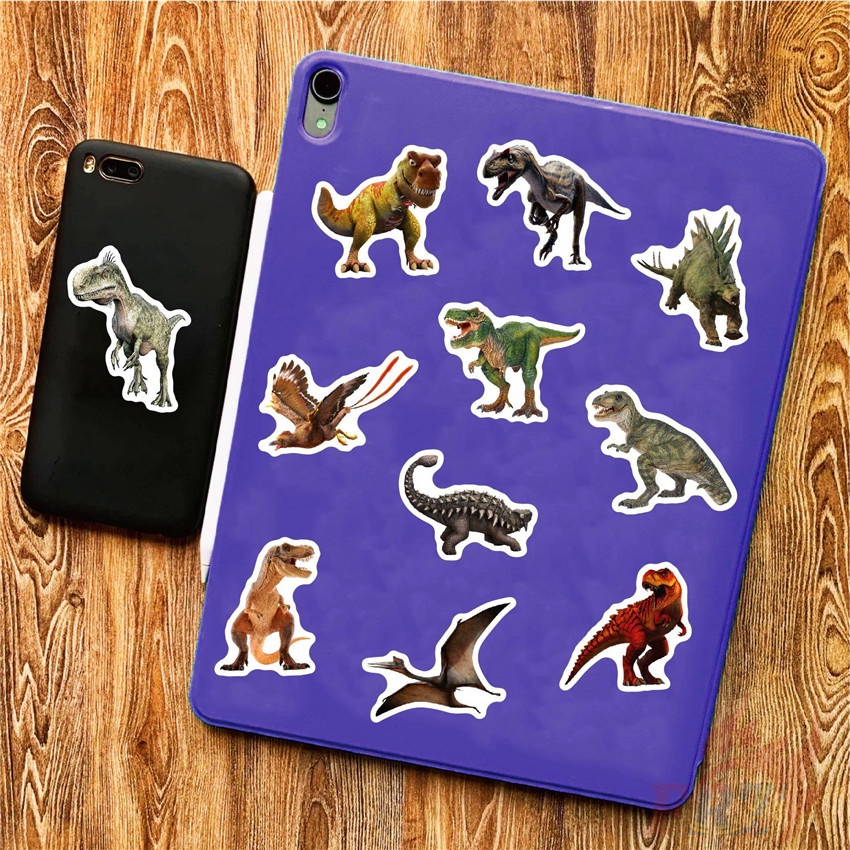 50Pcs/Set ❉ Dinosaur Series 01 Kids Educational Rewards Stickers ❉ DIY Fashion Mixed Luggage Laptop Skateboard Doodle Decals Stickers