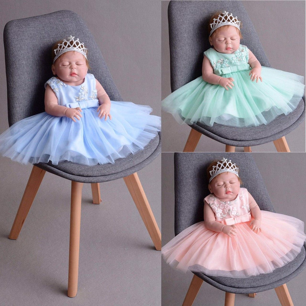 LITTLE BEAR KIDS GOWN 545-JU*4 (W HAIRBAND)