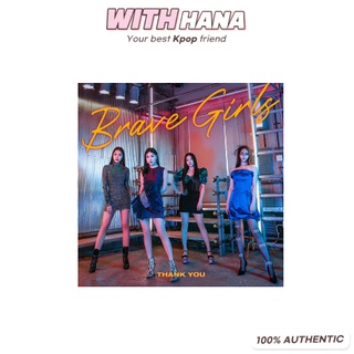 [WEBSITE POB] Brave Girls - Mini Album [Thank You] [Free gift: Polariod + Sticker]