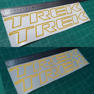 🌈สติ๊กเกอร์​ TREK🌈 แบบเส้นขอบ🌈มีหลายสี สั่งได้เลย พร้อมส่ง 🌈ผ่อนได้ มีเก็บปลายทาง cod COD🌈