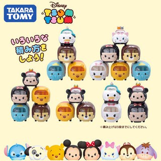 🔥 Tsumtsum Disney โมเดลรถ Tomica Tsum Tsum รถเหล็ก มอเตอร์ไซค์ Mickey