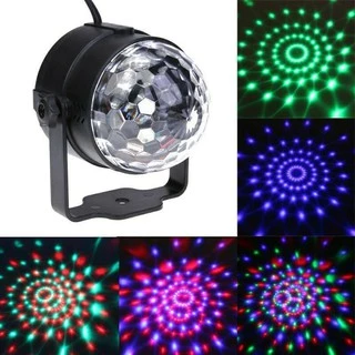LED Party Light ไฟปาร์ตี้ ไฟพาร์ ไฟดิสโก้ ไฟเทค ตามจังหวะเพลง