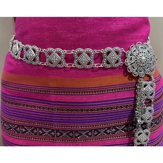 ✨เข็มขัดเงิน(เกรดA)เข็มขัดเงินแบบล้านนา ใส่กับชุดไทย ชุดล้านนาสวยๆพร้อมส่ง✨