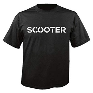 เสื้อยืดครอปเสื้อยืด พิมพ์ลาย Scooter Always Hardcore สําหรับผู้ชายS-5XL