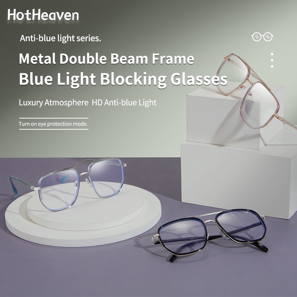4 รูปแบบ Unisex Anti Blue Light Proof ป้องกันรังสีแว่นตาคอมพิวเตอร์ผู้หญิงผู้ชาย Eye Protection แฟชั่นไม่สม่ําเสมอกรอบแว่นตา