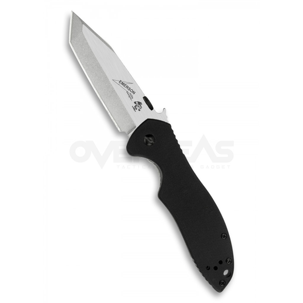 มีดพับ Kershaw Emerson CQC-7K Tanto Knife (8Cr13Mov 3.25" Stonewash),6034T