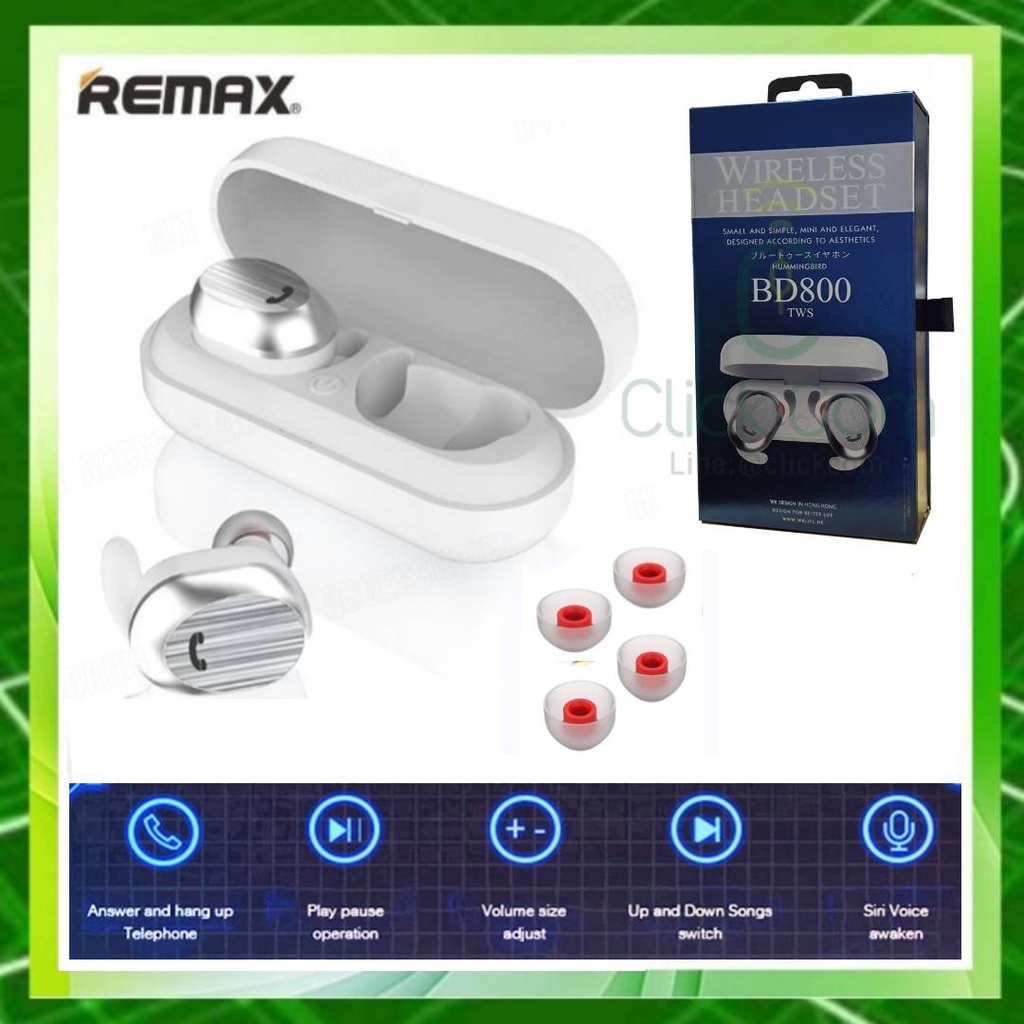 WK Remax Small talk BD800 Sporty หูฟังบลูทูธ ของแท้ 100% #1