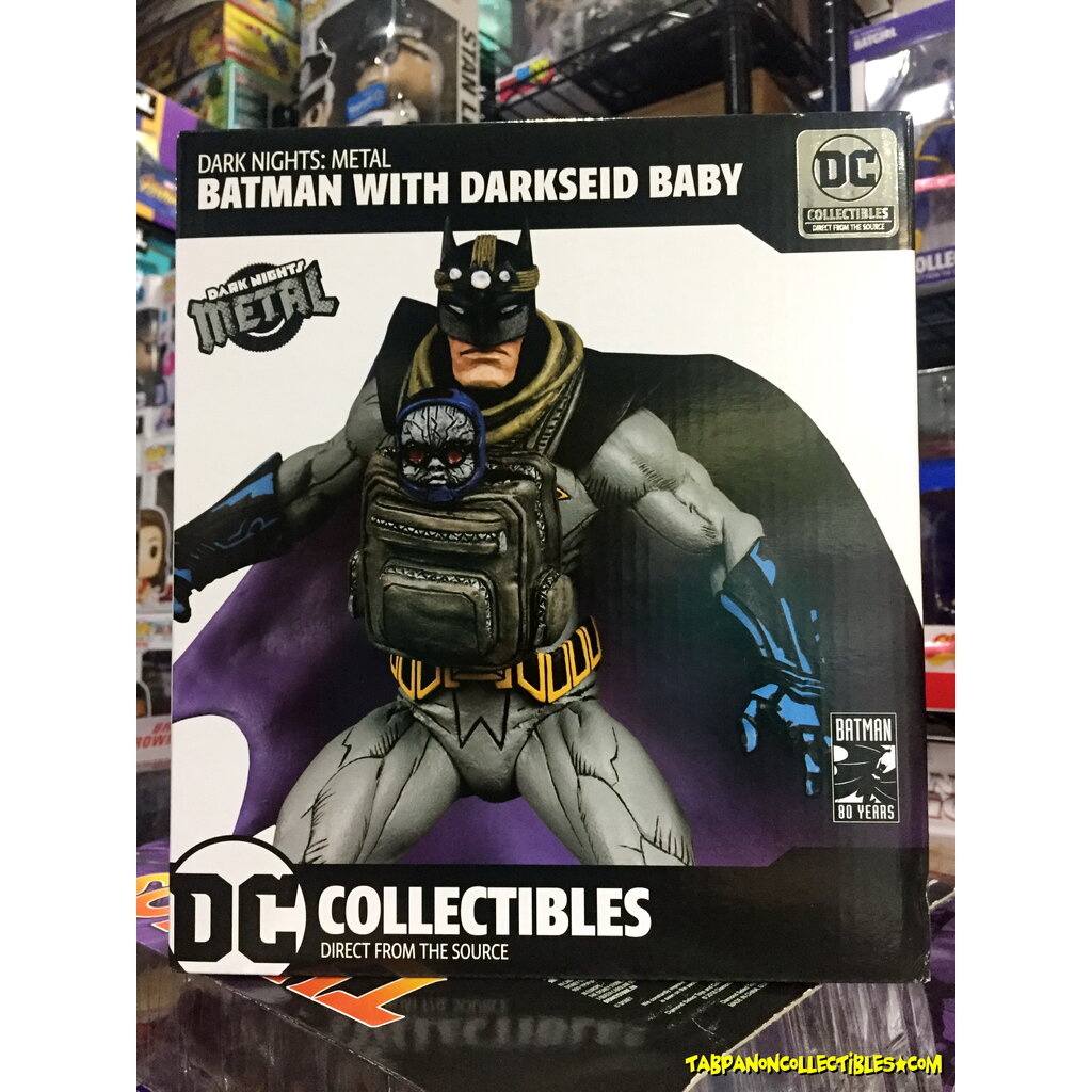 ] DC Direct Dark Nights Metal Batman & Darksied Baby Statue | Shopee  Thailand