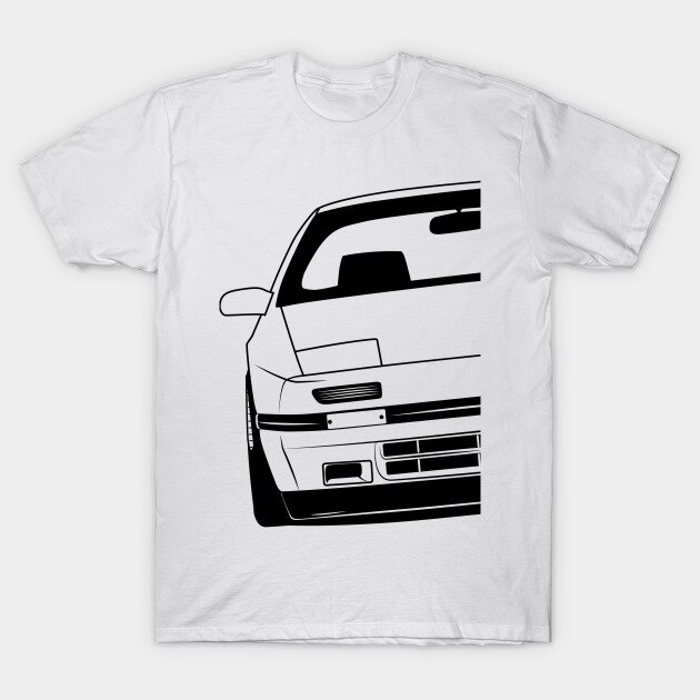 เสื้อยืดผู้ชาย ออกแบบ Mazda RX7 FC3S Bes