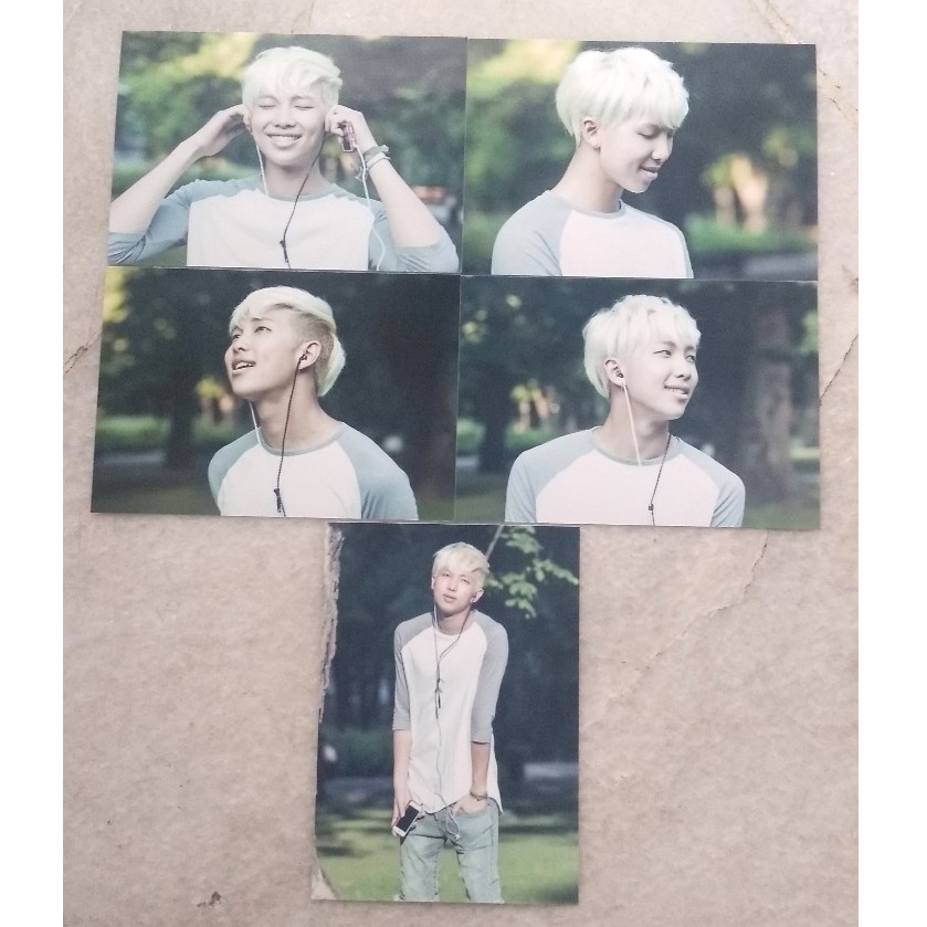 BTS RM อย่างเป็นทางการ PHOTOFILM ชุด 2nd MUSTER ป้าย hybe สินค้าอย่างเป็นทางการ ARMY