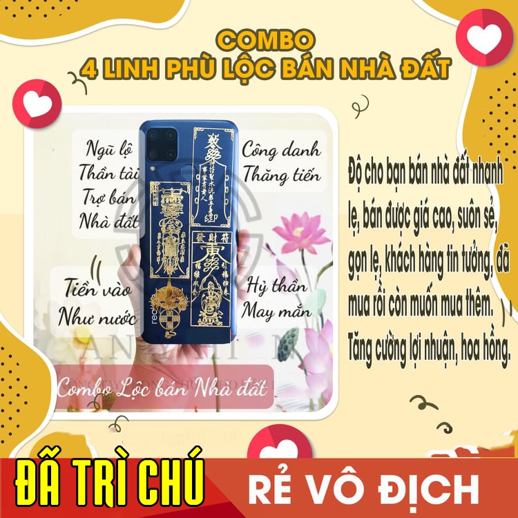 Combo สติ๊กเกอร์โชคลาภ 4 ชิ้นสําหรับในอสังหาริมทรัพย์ DAMN - FIVE LO GOD OF WEALTH - MONEY IN LIKE W