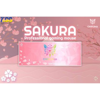 ONIKUMA SAKURA MOUSE PAD