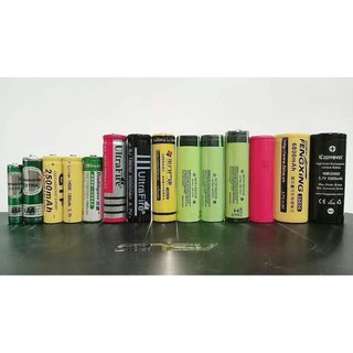 ถ่านชาร์จ18650 3.7V 5800mAh UltraFireแพ๊คคู่2ก้อน  มีหัวนูน กับ หัวแบน