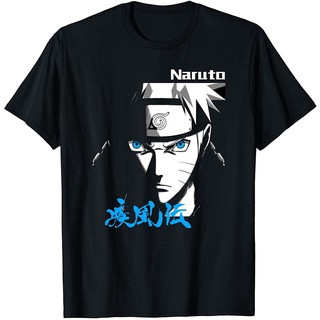 เสื้อยืด พิมพ์ลายนารูโตะ Shippuden สีฟ้า