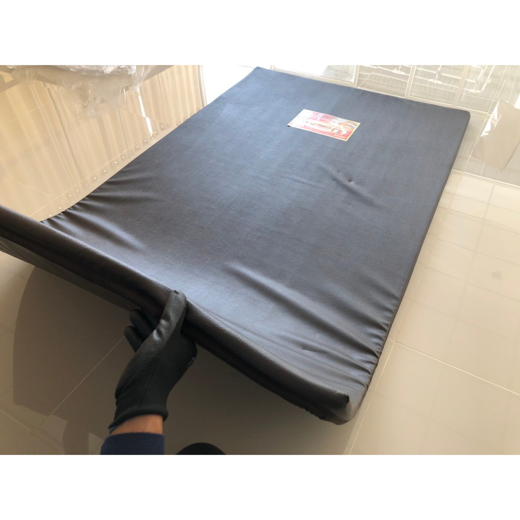 UCOMFORT  รุ่นที่นอนแผ่นยางพีอี หุ้มหนังกันน้ำได้ เนื้อแน่น น้ำหนักเบาเคลื่อนย้ายสะดวก ราคา ถูกที่สุด ดีลบีเคเค แกลเลอรีภาพที่ 7