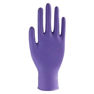 ถุงมือไนไตร สีม่วง หนา 5.0 รุ่นหนาพิเศษ ทนเคมี ไม่มีแป้ง (Food Safe) 100 ชิ้น/50 คู่ [ ลูกค้าใหม่ 1 บาท 🔥 ]